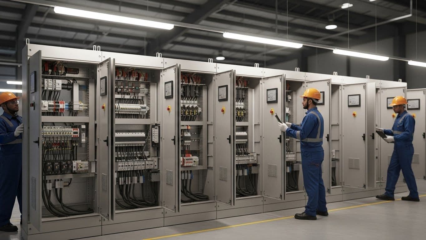 Saudi Glass Factory, Jeddah, Jeddah, Saudi Arabia - Distribution Panels - ECS Project