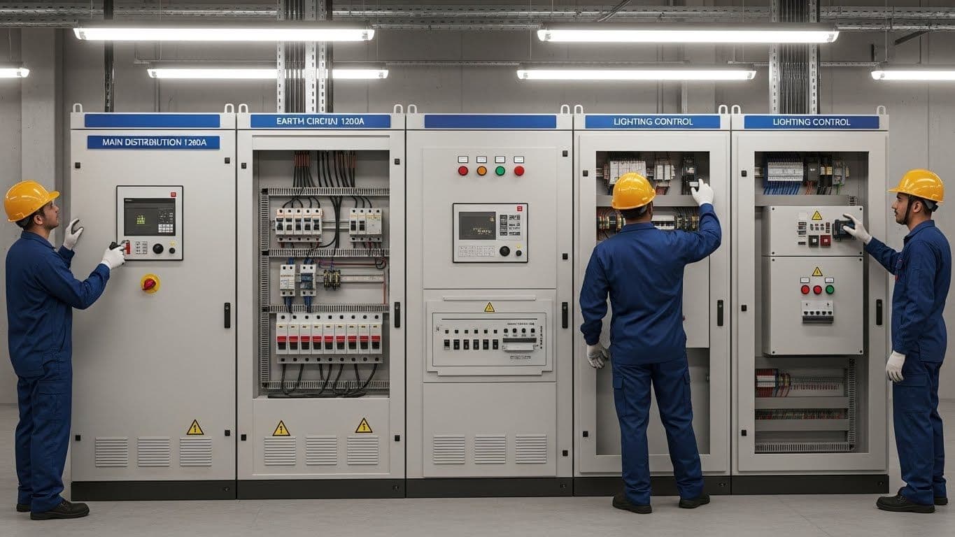 King Abdul-Aziz Endowment Project (Dokaae – Makkah), Makkah, Saudi Arabia - MCC for Lift Station 30KW to 160KW (Using Soft Starter) - ECS Project