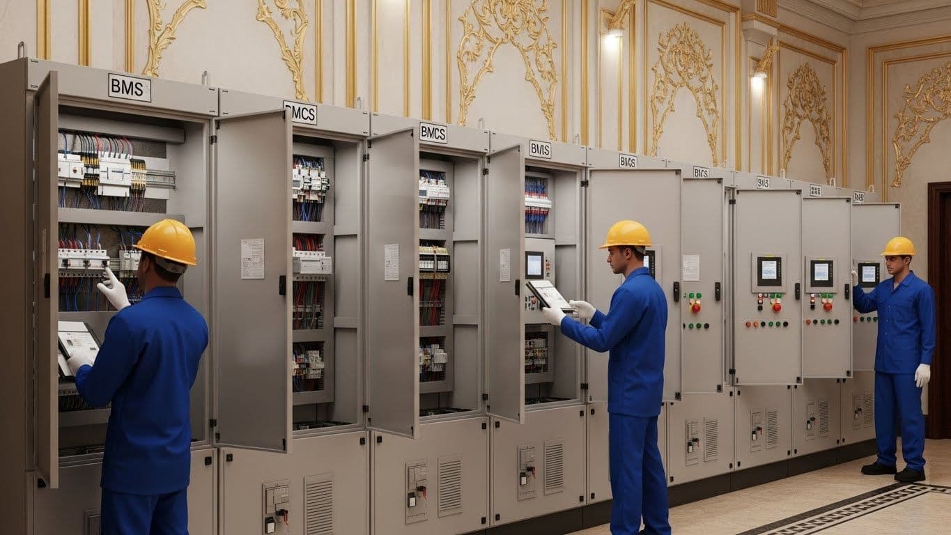 Khalidia Palace (Amir Sultan Palace), Saudi Arabia - MCC & BMS Control Panels - ECS Project