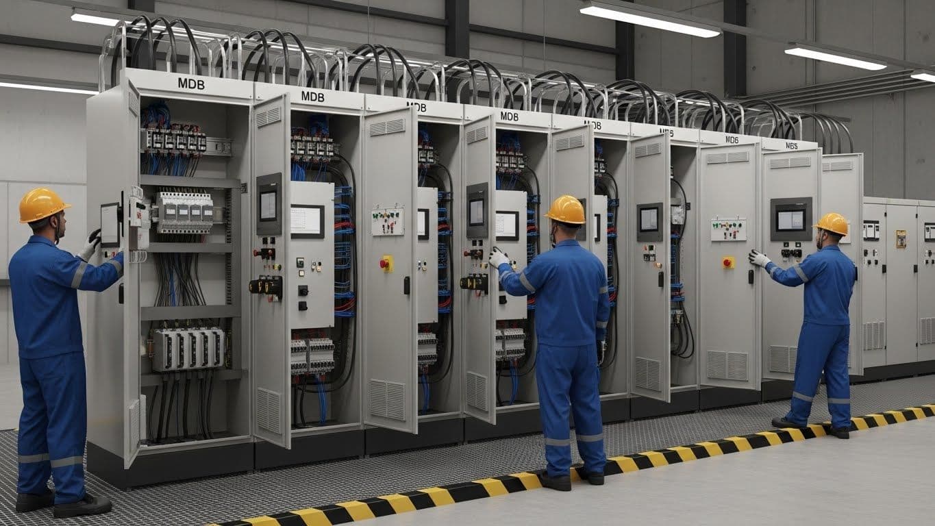 Tahlya Water Plant, Saudi Arabia - MDB & Distribution Panels - ECS Project