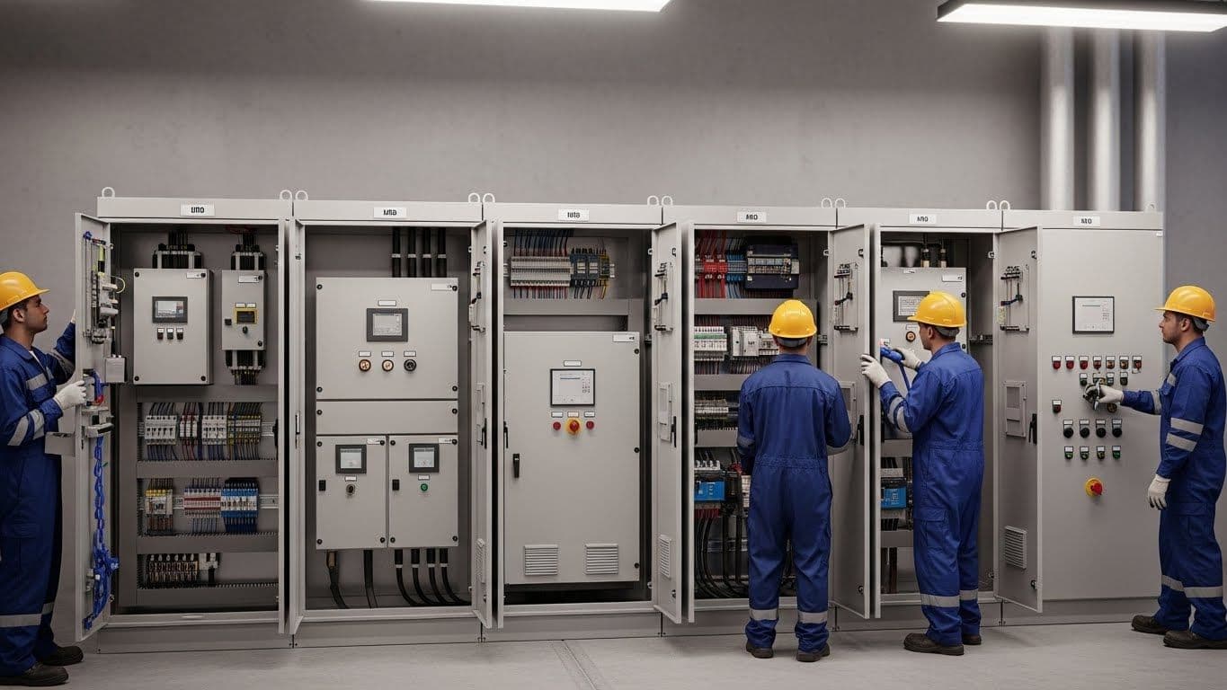 Abruq Al Ragamah, Saudi Arabia - MDB, ATS & Control Panels - ECS Project