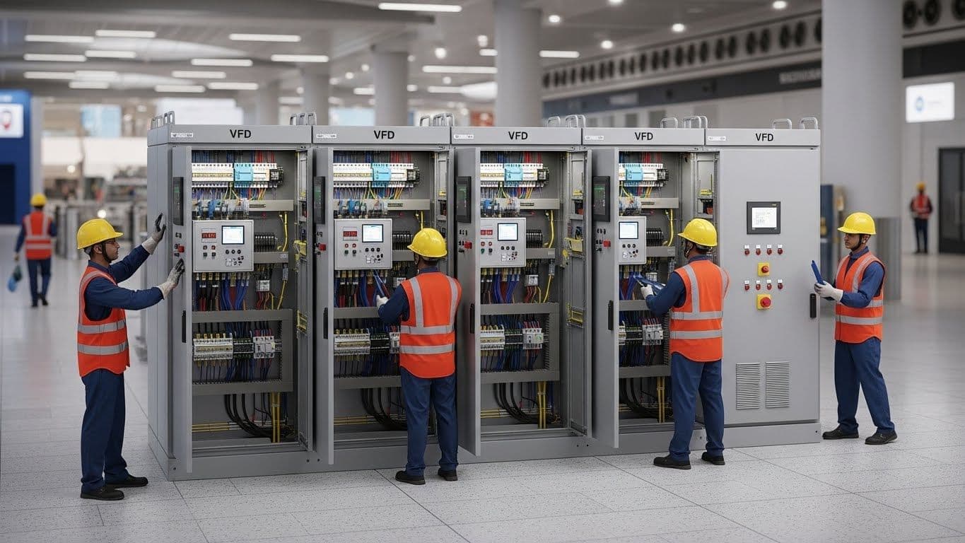 Hajj Terminal, Saudi Arabia - MCC for Primary & Secondary Chilled Water (355KW) - ECS Project