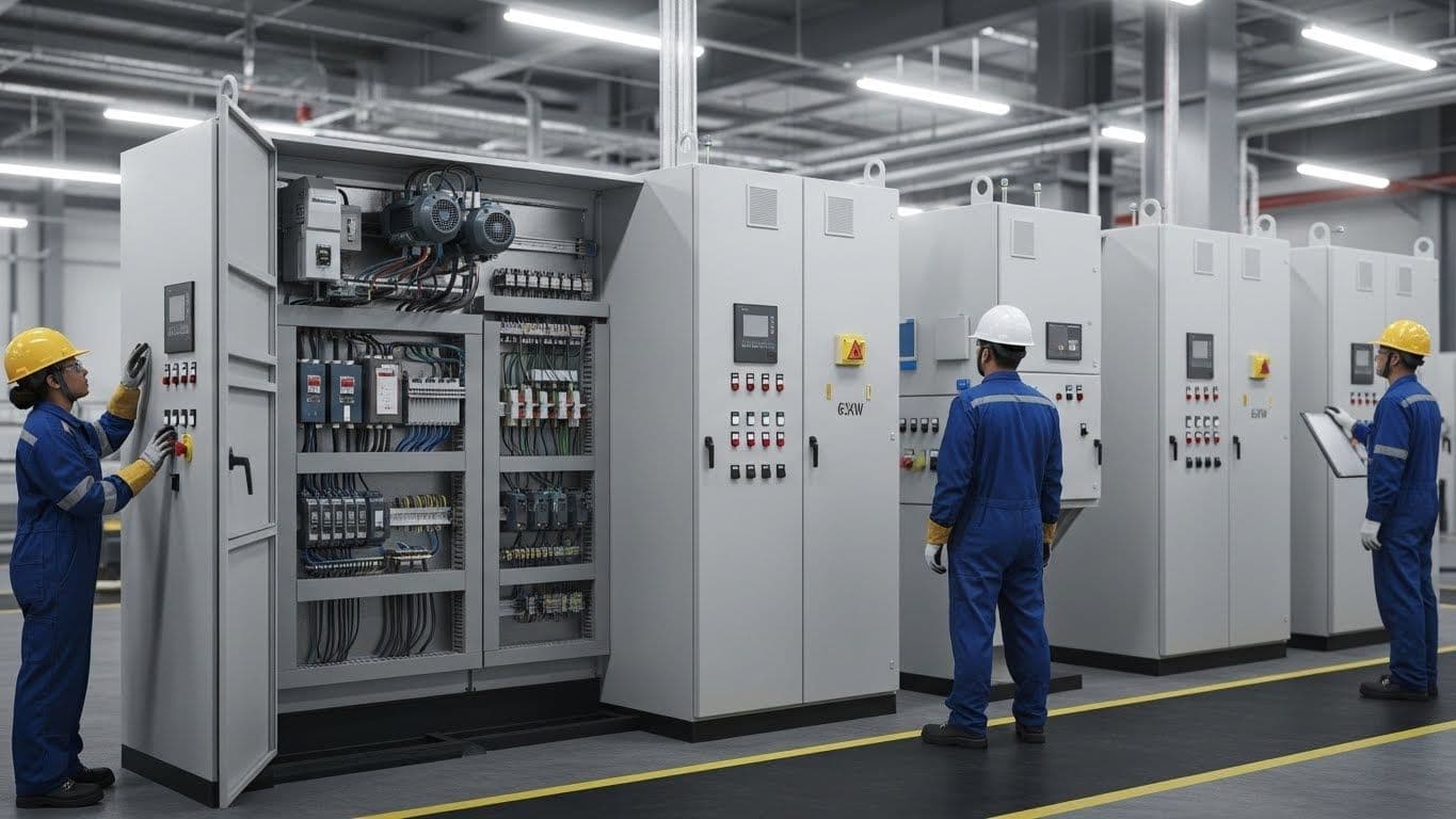 Saudi Glass Factory, Jeddah, Jeddah, Saudi Arabia - Motor Control Centre 63KW - ECS Project