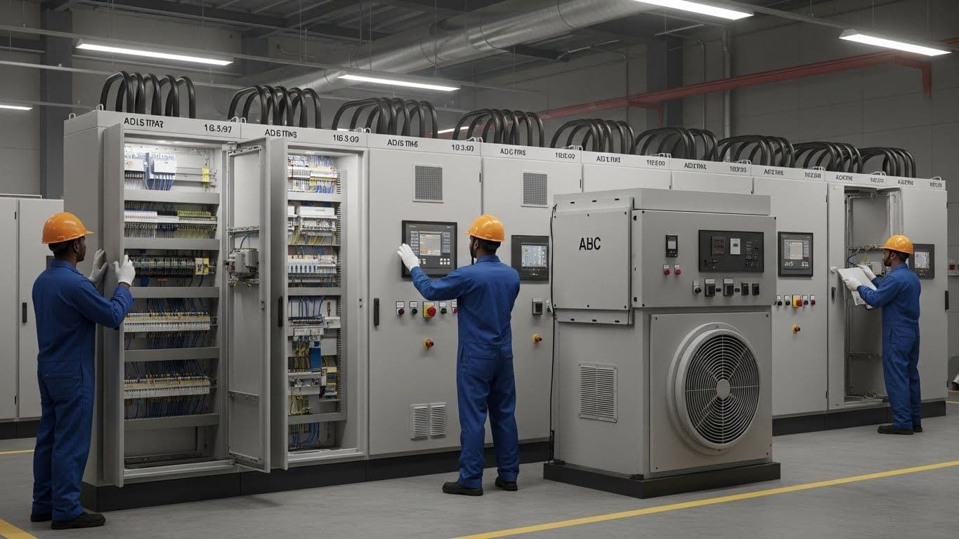 Yanbu Royal Commission, Yanbu, Saudi Arabia - MCC & AHU Control Panels - ECS Project